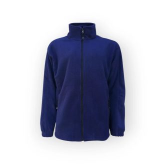 Sötétkék polár kardigán