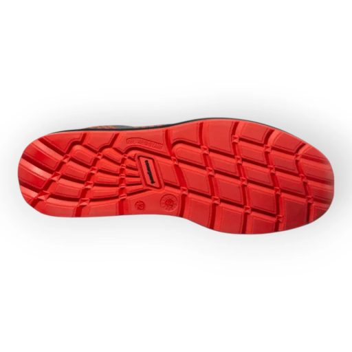 Mirelite S1P szürke/piros sport védőfélcipő