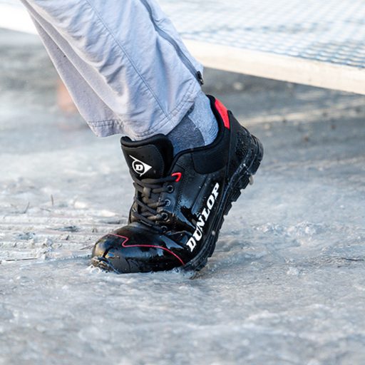 Dunlop Matt Black S3 ESD félcipő