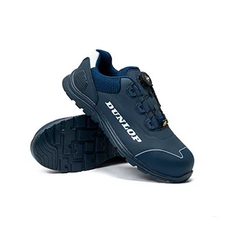 Dunlop Matt Navy S3 ESD gyorsfűzős félcipő