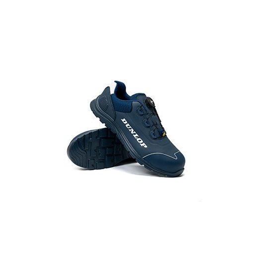 Dunlop Matt Navy S3 ESD gyorsfűzős félcipő