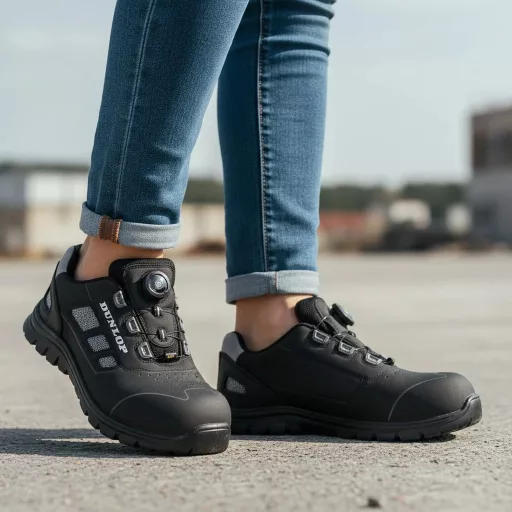 dunlop-matt-s1ps-esd-gyorsfuzos-munkavedelmi-szandal-fekete