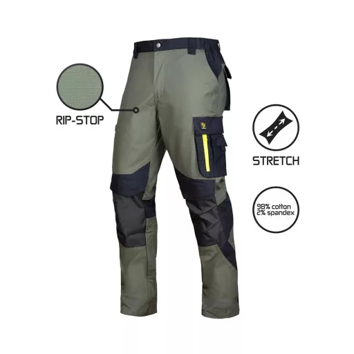 Procera Ultratech Rip-Stop deréknadrág - zöld
