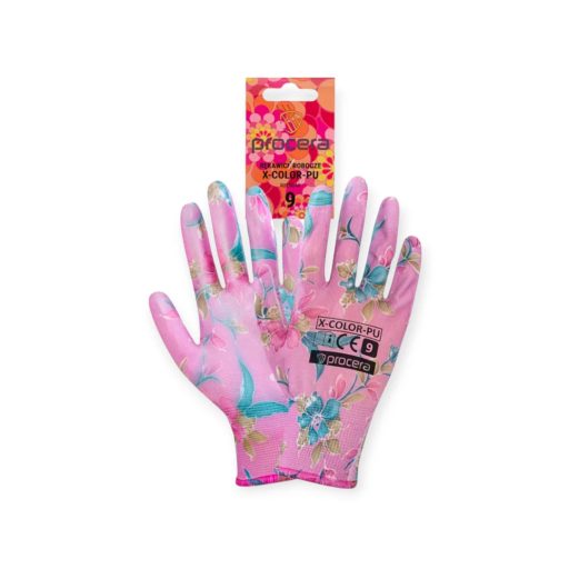 Procera X-Color PU mártott kesztyű