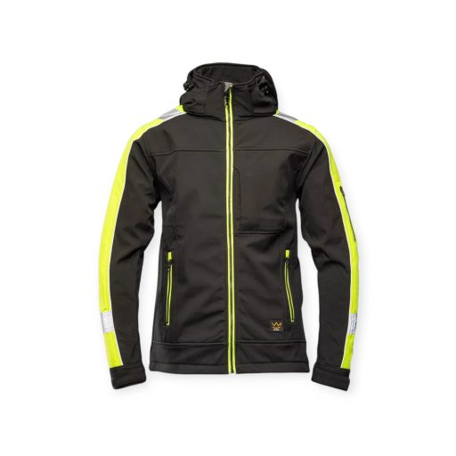 Rival softshell kabát levehető kapucnival