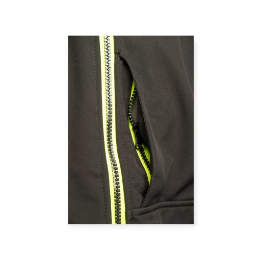 Rival softshell kabát levehető kapucnival