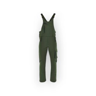   Sara Comfort Winter bélelt softshell kertésznadrág olíva zöld - fekete