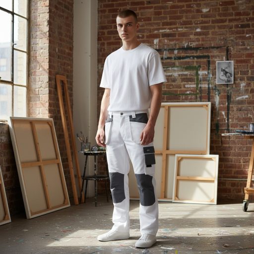 Sara Actiflex deréknadrág - fehér - v.szürke