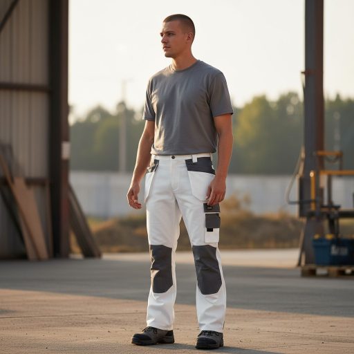 Sara Actiflex deréknadrág - fehér - v.szürke