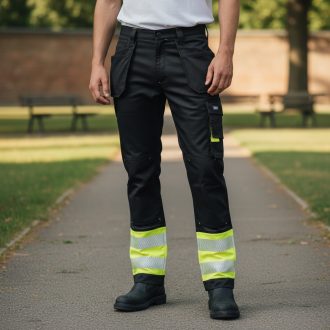 Sara Actiflex Neo deréknadrág - fekete - neon