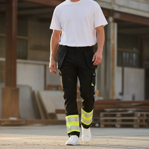 Sara Actiflex Neo deréknadrág - fekete - neon