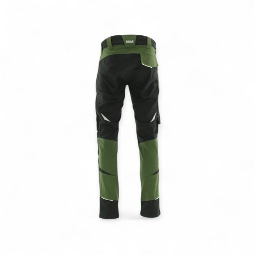 Sara Cottonflex deréknadrág - zöld - fekete