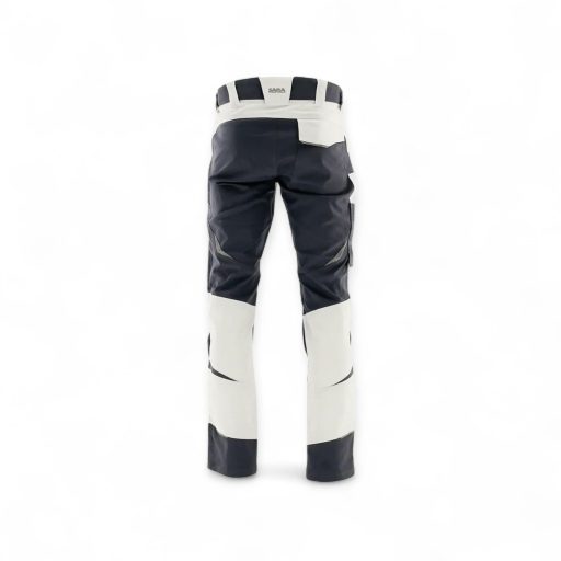 Sara Cottonflex deréknadrág - fehér - szürke