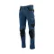 Sara Western Rodeo Jeans farmer deréknadrág - denim kék