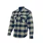 Sara Western Rancher flaneling - navy kék - szürke kockás