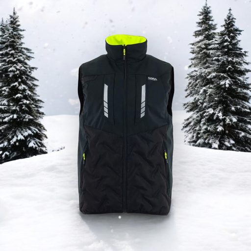 Sara Drogowiec Comfort Plus kifordítható bélelt mellény