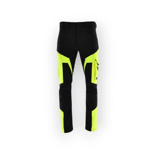 Sara Comfort Winter bélelt softshell deréknadrág fekete - sárga