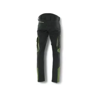   Sara Comfort Winter bélelt softshell deréknadrág fekete - zöld