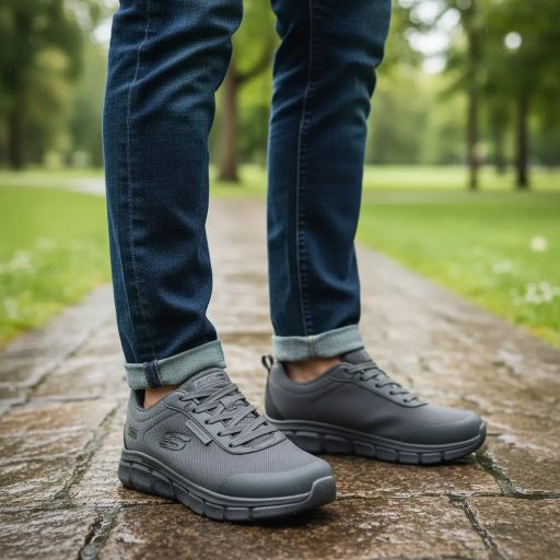 Skechers Bobs B Flex-Rainy Edge félcipő - zöld