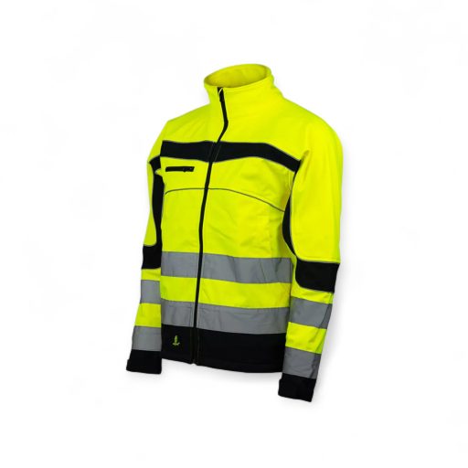 Urgent HSV jólláthatósági softshell kabát - sárga