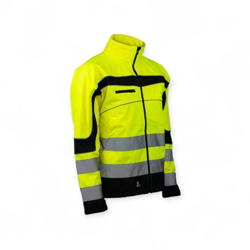 Urgent HSV jólláthatósági softshell kabát - sárga