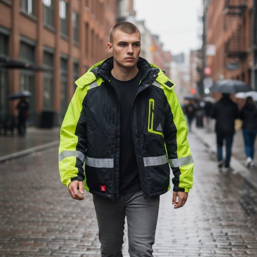 Urgent Y-263 télikabát - sárga