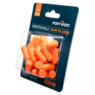   Portwest PU hab füldugók bliszteres csomagolással (10 pár)