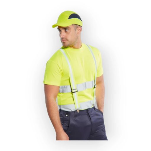 Jól Láthatósági Nadrágtartó - Sárga