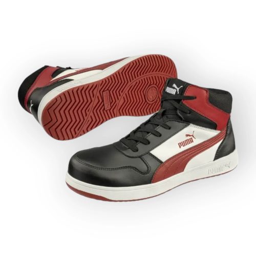 Frontcourt blk/wht/red Mid S3L ESD FO HRO SR