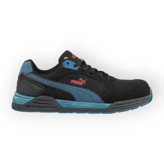   Puma Frontside BLK/BLUE Low S1P Esd Hro Src Munkavédelmi Cipő
