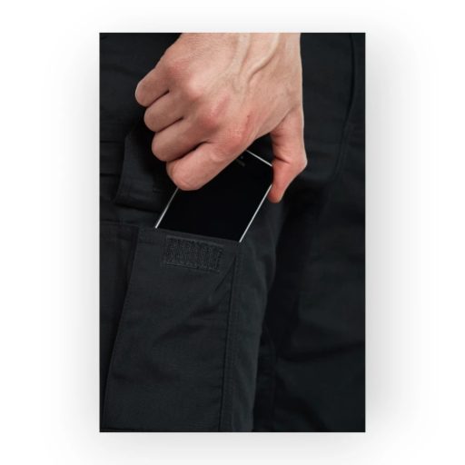 KX3 Cargo Ripstop Nadrág - fekete