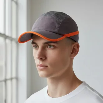 Portwest Lélegző ütésbiztos baseball sapka szürke