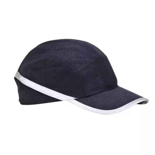 Portwest Lélegző ütésbiztos baseball sapka tengerészkék