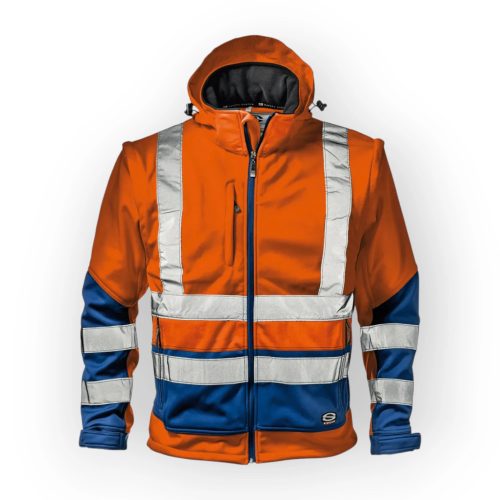 Sir Safety System Starmax jól láthatósági kabát - narancs/kék
